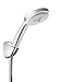 Produktbild Hansgrohe Monsoon 27280400 Multi Handbrause, 3-strahlig, breit, 10 cm, 1 x 1,50 m Schlauch 1 Rutschauto