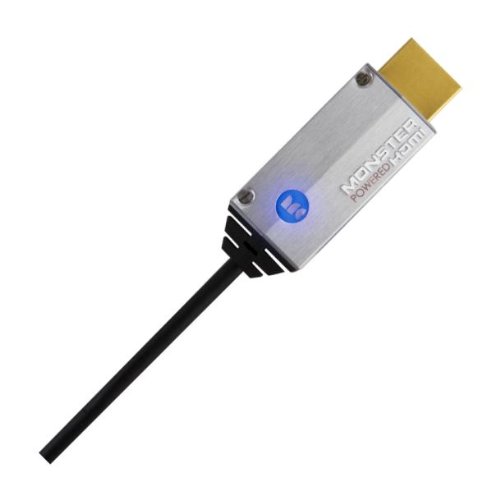 Monster 140439 SuperThin High Speed Powered HDMI Kabel 4m (Ultra-kompakt & super flexibel) grau - 2