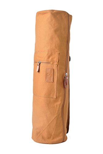 Yogatasche »Sunita« von #DoYourYoga aus hochwertigem Canvas (Segeltuch) / aufwendig verarbeitet /die Tasche ist für Yogamatten bis zu einer Größe von 180 x 60 x 0,5 cm / Der Yogabag ( Yogatragetasche) hat ein zusätzliches Staufach für Handy, Geldbörse & Co – ideal für den Besuch im Yogastudio , erhätlich in verschiedenen 9x Farben - 7
