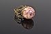 Produktbild Handmade eleganter origineller massiver Ring mit echter Blume Rose im Epoxidharz