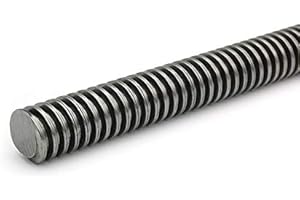 DOLD MECHATRONIK Eje de rosca trapezoidal RTS TR 30 x 6 derecha – corte de 10 hasta 2000 mm (33,50 EUR/m + 0,25 EUR por corte, mín. 2,50 EUR), 500mm, 1