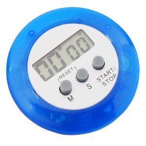 SODIAL(Wz.) Blau Digital Elektronisch Magnetisch Kueche-Schaltuhr Zeitschalter