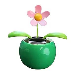 Mayka Solar Dancing Flower (Pack of 1) (Green)