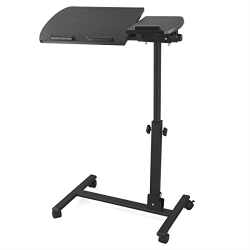 Yahee Laptoptisch Laptop Notebook Netbook Tisch auf Rollen verstellbar (59cm x 34,5cm) - 5