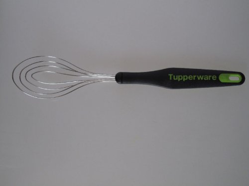 TUPPERWARE Griffbereit Tellerbesen schwarz-grün D165 Schneebesen TOP-Tellerbesen 9550 - 2