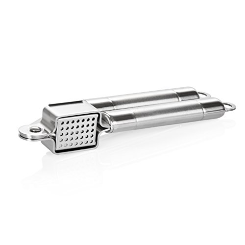 Wenco 511100 Knoblauchpresse, Edelstahl, silber, 18 x 3 x 5 cm - 3