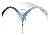 event shelter coleman Hoher UV Sonnenschutz: Das Shelter ist mit dem zertifizierten Coleman UVGuard mit LSF 50+ ausgestattet; durch die versiegelten Nähte schützt das Dach auch gegen leichten Regen
