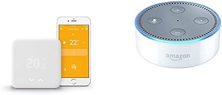 tado° Smart Thermostat Starter Kit (v3) + Echo Dot (white)
