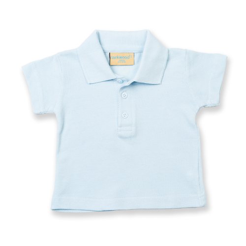 Larkwood Baby/Toddler Polo Shirt Pale Blue 6-12