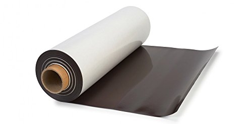 Magnetfolie roh unbeschichtet 0,4mm x 62cm x 1m – kaschierbar mit SK-Folien, hält auf allen metallischen Oberflächen - 2