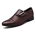 Produktbild Formale Slip-on-Schuhe für Herren Klassisches Smoking Oxford (Farbe : Braun, Größe : 42)