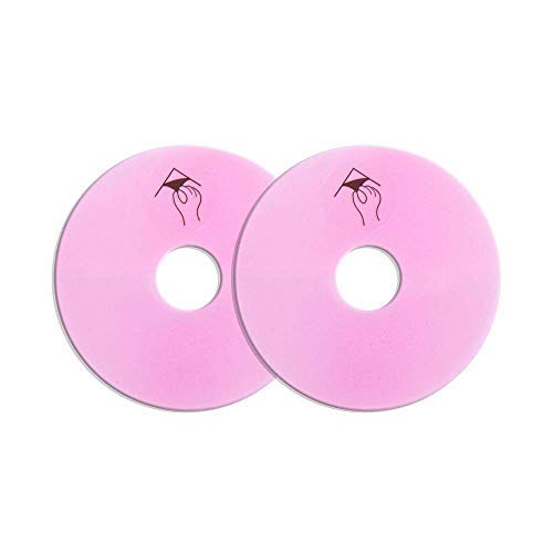 BIODERMIS Epiderm transparentes Silikon Narbenpflaster Areola Kreise (1x2 Stück) für die Brust/transparente Silikonfolie gegen Narben nach Brustoperation