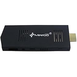 MeeGoPad T02 Windows 10 2G Version Mini PC With Intel Z3735F 32GB USB Wifi Bluetooth TV BOX Small Compute Stick (Black)