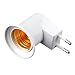 Produktbild Dailyinshop E27 Professionelle Superleichtgewicht-Lampen-Licht-Wand Sockel E27 Sockel Lampensockel Lampenfassung mit Schalter US/EU-Stecker