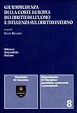 Image de Giurisprudenza della Corte europea dei diritti dell'uomo e influenza sul diritto inte