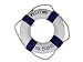 Produktbild Maritim Mini Rettungsring Welcome Blau 14 cm Kellerbar Fischernetz Deko GTT A16