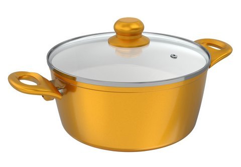 Preisvergleich Produktbild Genius – Cerafit Gold Kochtopf