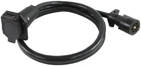 Conntek 7-Pin 5Th Wheel Trailer Extension Cord (4-Feet) by Conntek