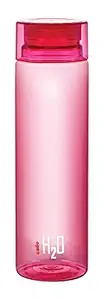 Cello H2O Plastic Bottle, 1L, Pink