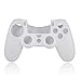 Produktbild ASIV Silikon Schutzhülle mit Joystick Kappen Thumbstick für PS4 controller, Weiß