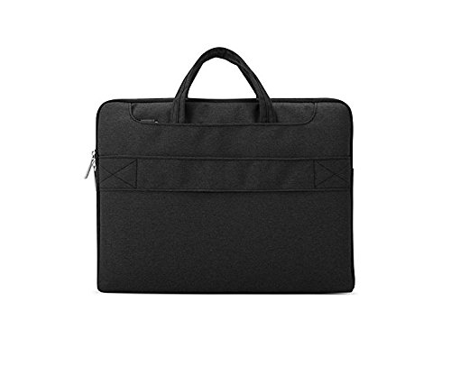 Vanwalk 13,3-Zoll-Laptop wasserdichte Aktentasche Schultertasche Tasche Hülle für 10 bis 13,3 Zoll Laptop / Tablet / Notebook / Macbook Pro / Air (13 bis 13,3 Zoll, Schwarz) - 5