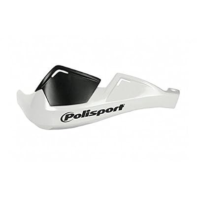 POLISPORT - Protèges Mains Intégraux Evolution Blanc Universels Guidon 22mm 7/8