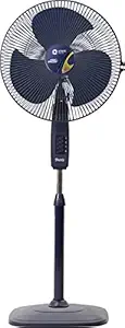 Orient Electric Stand-37 Trendz 400mm High Speed Pedestal Fan (Electric Blue)