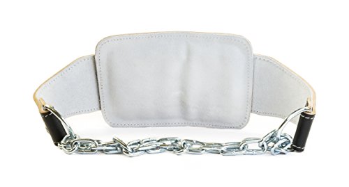 Dip Gürtel / Dip Belt [aus Leder] für Zusatzgewichte beim Krafttraining, Klimmzügen und Dips – ATHLETIC AESTHETICS - 2