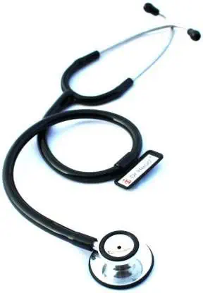 Dr. Head Doctor Stethoscope Excel Care Heart Monitoring Stethoscope for Medical And Doctors Black Acoustic Stethoscope