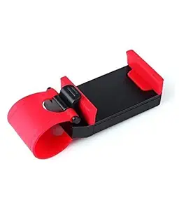 Blics Car Steering Wheel Mobile Phone Socket Holder for iPhone 5, 5C, 5S, 4, 4S, Samsung Galaxy S IV, SIII, 4.8-inch Phones