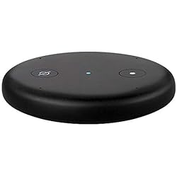 Echo Input (Schwarz) – Bringen Sie Alexa auf Ihren Lautsprecher – Externer Lautsprecher mit 3,5-mm-Audioeingang oder Bluetooth erforderlich