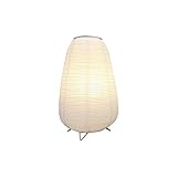 J.SUNUN Lampe de table, lampe de chevet de chambre à coucher de style japonais, petite lampe de table, lampe d'alimentation chaude, lampe créative, lampe de papier de riz, lumière ambiante douce