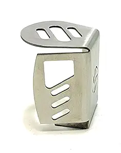 TRP TRADERS Stainless Steel Rear Brake Oil Container Guard for Royal Enfield Interceptor 650 (Silver)