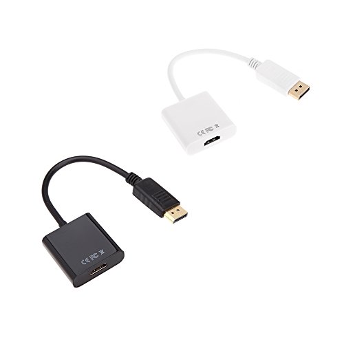 Andoer® Meistverkaufer 1080P DP Displayport Stecker zu HDMI Buchse Konverter Adapter Kabel - 5