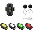 Vagary Multicolor Strobe Lights with USB Charging, Drone Flashing Strobe Light Back Up Lamp, License Plate Light, Reversing Light, Side Marker, Tail Light Car, Motorbike LED