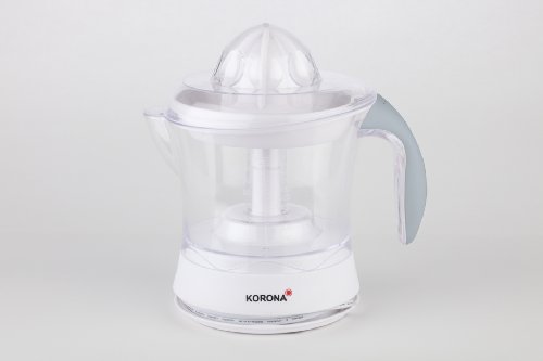 Korona – Zitruspresse 27010 I 40 W I 1 Liter I 2 Presskegel I Weiß-Grau - 3