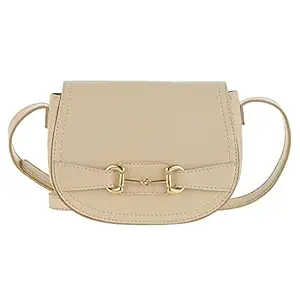 MINISO Retro Crossbody Bag (Apricot)
