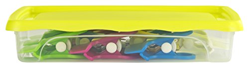 Kigima Verschlußklemmen Verpackungsclips 15 Stück in der 2 l Dose - 2