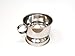 Quality Chrome Finish Shaving Bowl. For Shaving Cream / Soap