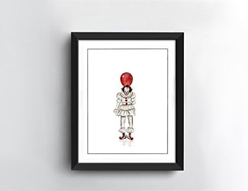 IT Art Print | Pennywise the Clown | Hand Drawn Illustration