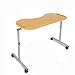 Produktbild AA-SS-Over-Bed Tables Betttisch, höhenverstellbarer Pflegetisch für Zuhause, Bettsofa-Beistelltisch, Laptop-Tischoberfläche zur Verwendung mit Stühlen und Betten in Krankenhäusern und Zuhause