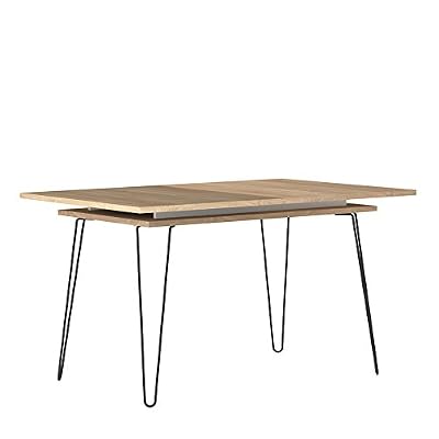 Symbiosis 2390A1000X00 AERO Table Panneaux De Particules Mélamines Chêne Naturel 134 x 89,5 x 77 cm