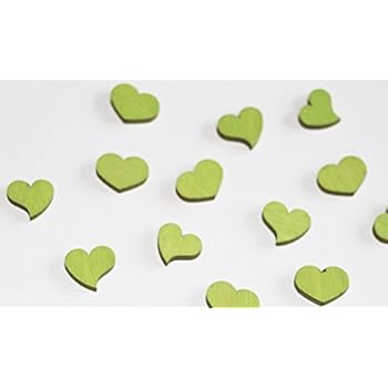 10 Holzherzen Grau - 6,5cm Tischschilder Für Hochzeitsdeko & Namenskarten