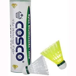 Cosco 727 Nylon Shuttlecock (White)