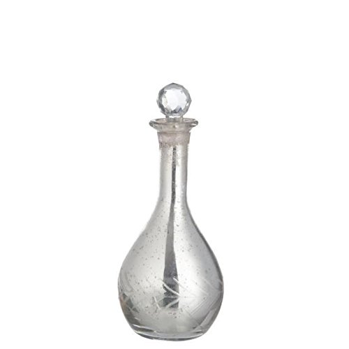 Preisvergleich Produktbild Vase Carafe en verre 10x10x22 cm Effet miroir