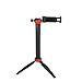 Produktbild Tragbarer Mini-Stativ Einbeinstativ Standfuß 1/4 Schraubenhalter Stabilisator ausziehbarer Telefonclip