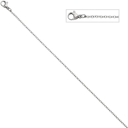 Jobo Necklace Stainless Steel 2.0 mm 46 cm Chain with Lobster Claw Clasp