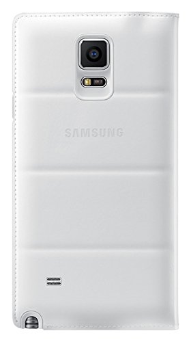 Samsung S-View - Funda oficial oficial oficial para Samsung Galaxy Note 4  blanco- Versi  n Extranjera