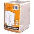 TARGET HYGIENE Double Side Table Top Virgin L-Fold Tissue Paper Napkin - 1000 Pieces (10 Packet - Only Tissue Paper Napkin Refill)