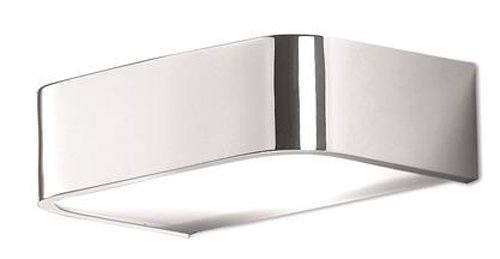 Pujol Iluminación Arcos-Aplique para baño, 1 x R7s, 78mm, Maximo 80 W, Acabado Cromo